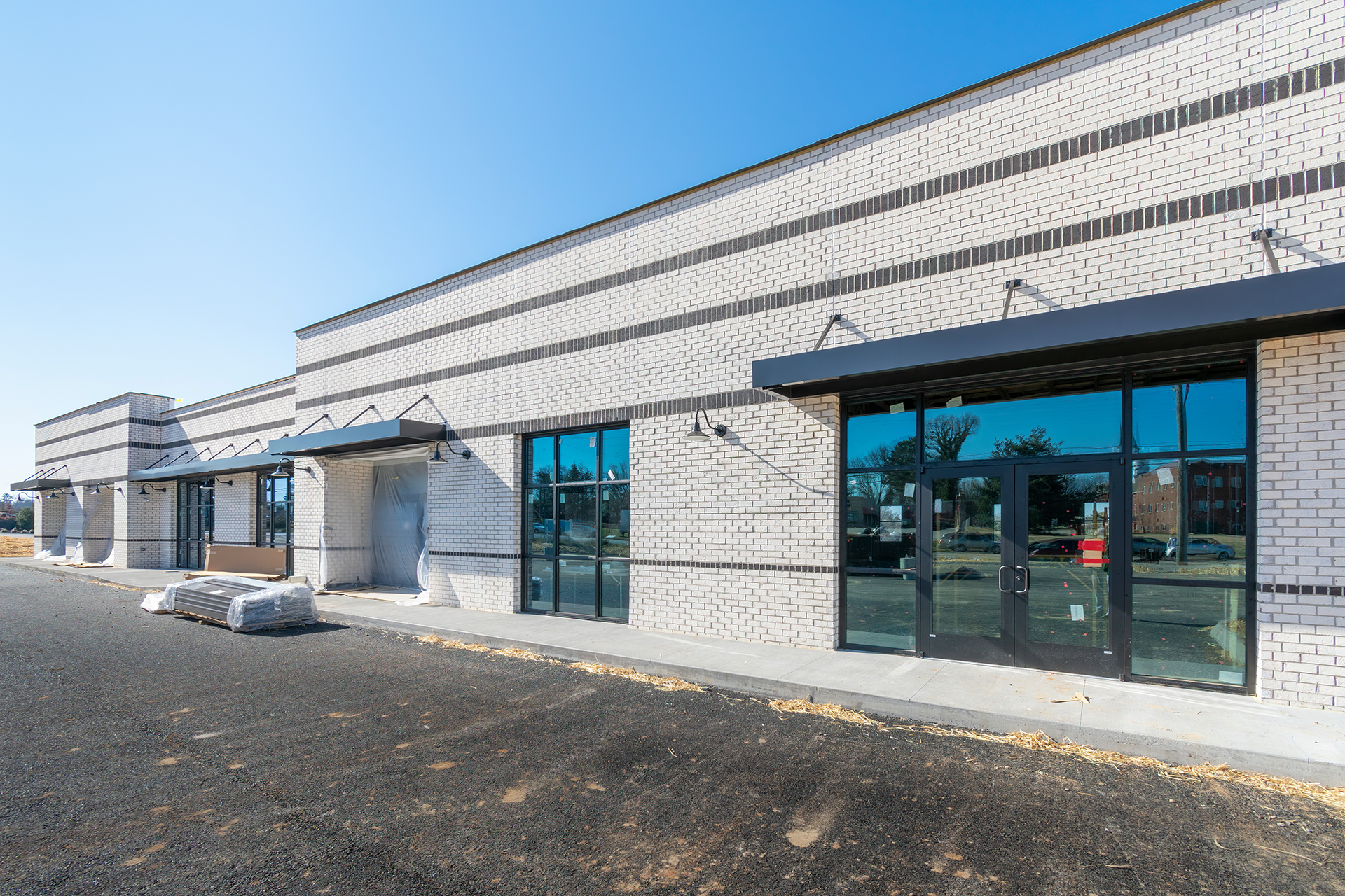 Glendale project parking and site layout