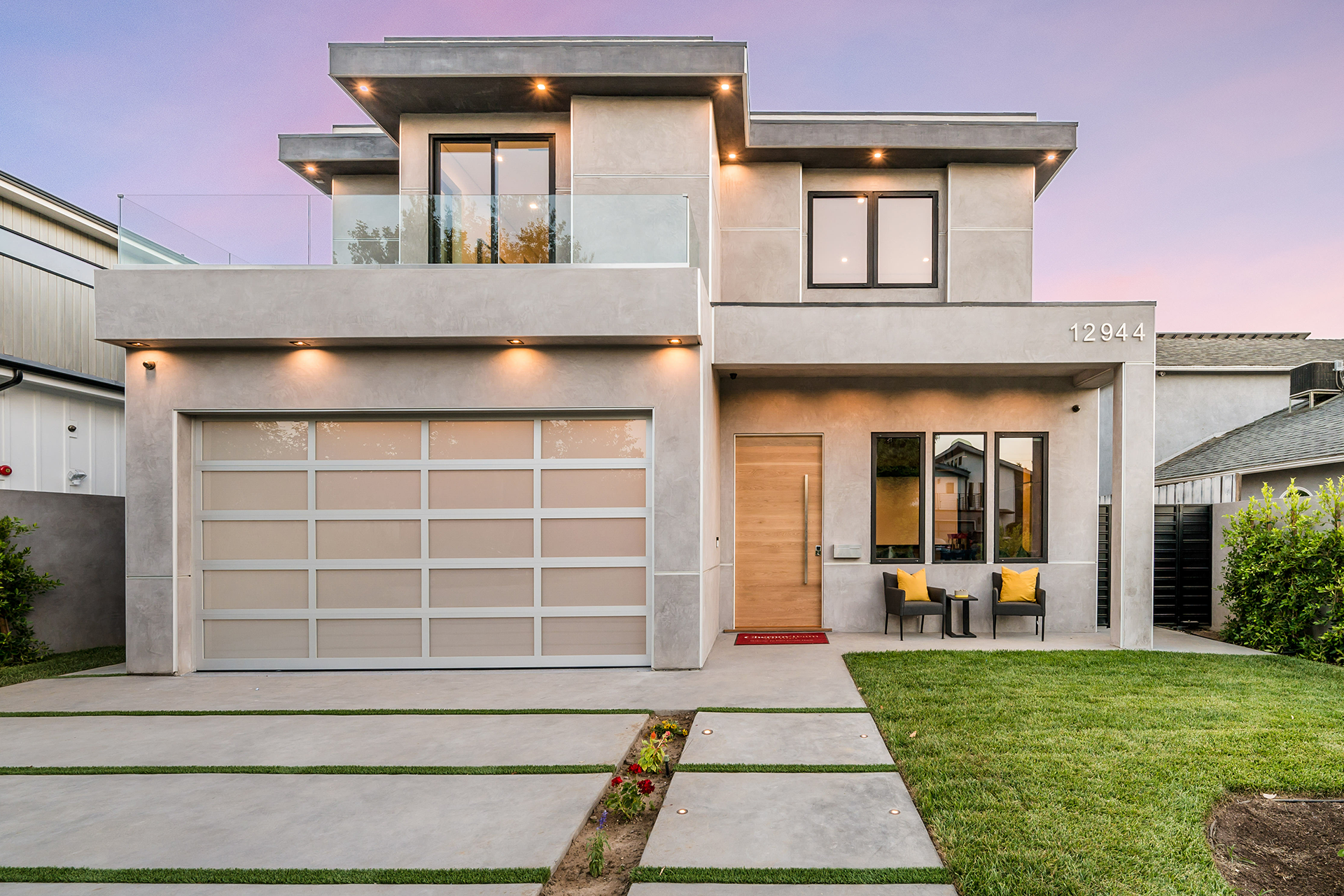 Modern two-story Encino home completed