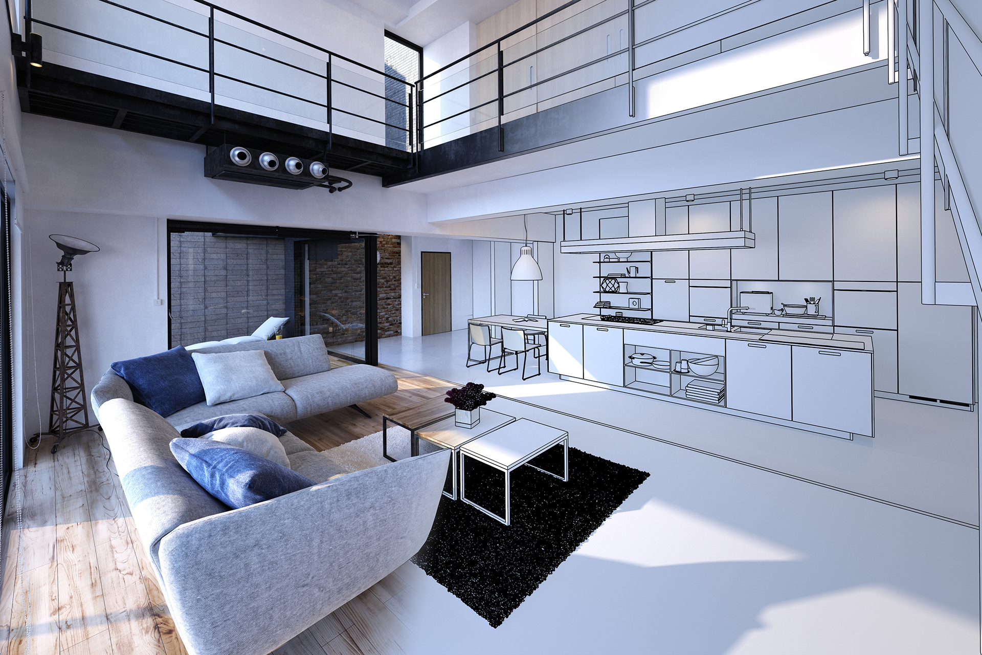 3D Architectural Rendering Los Angeles